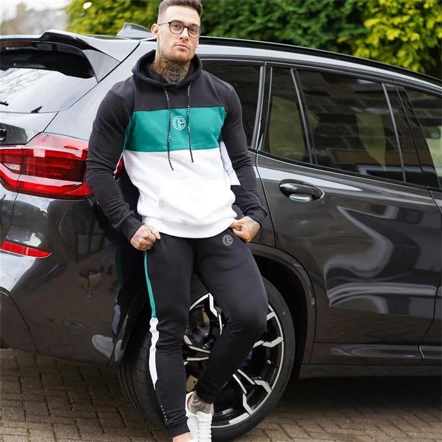Men's Fitness Hooded Tracksuit