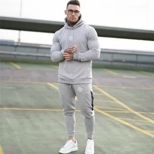Men's Fitness Hooded Tracksuit