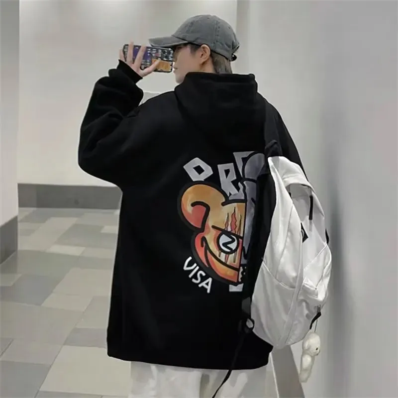 Men's High Quality Goth Y2K Oversized Hoodies
