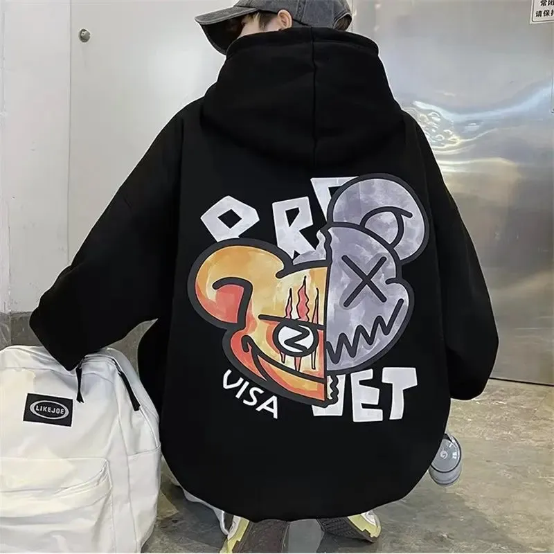 Men's High Quality Goth Y2K Oversized Hoodies