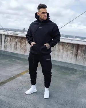 Men's Hooded Athletic Tracksuit Set