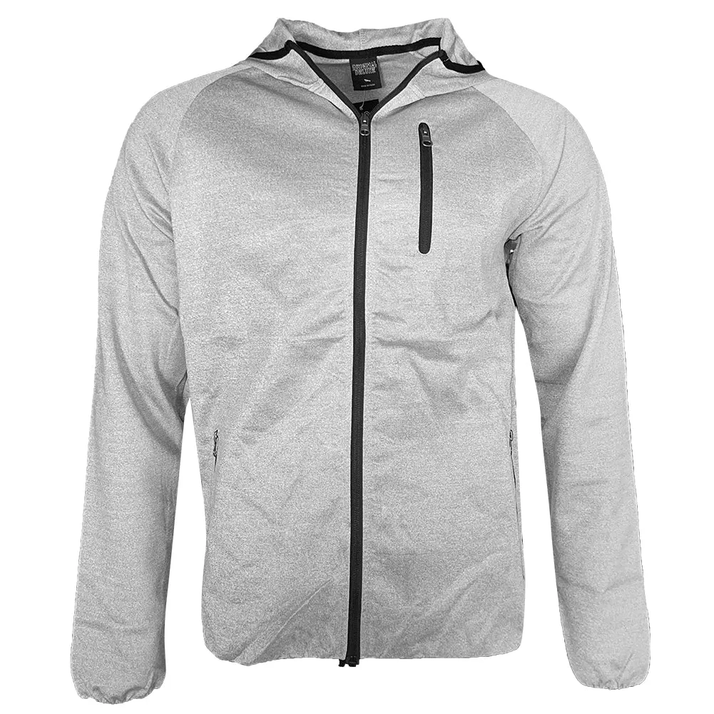 Men's Jogger Set Athletic Sports Tracksuit Full Zip Hoodie Jacket and Pants