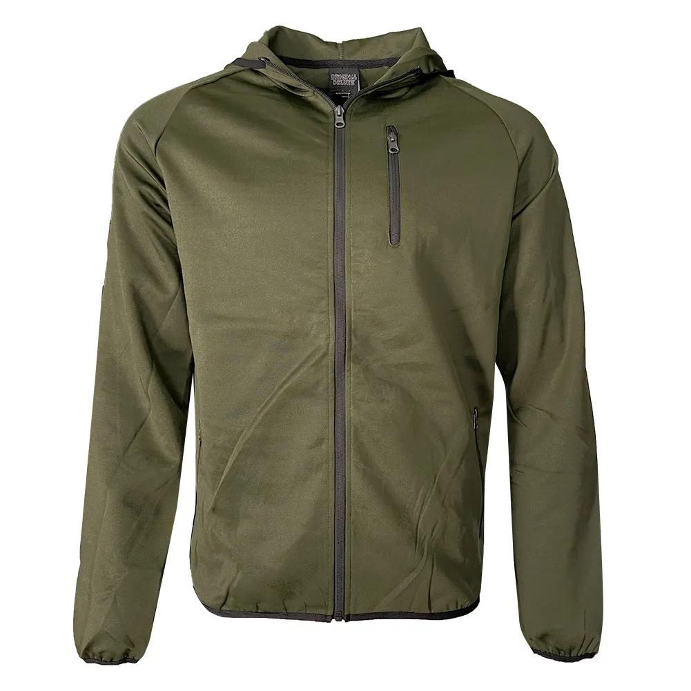 Men's Jogger Set Athletic Sports Tracksuit Full Zip Hoodie Jacket and Pants