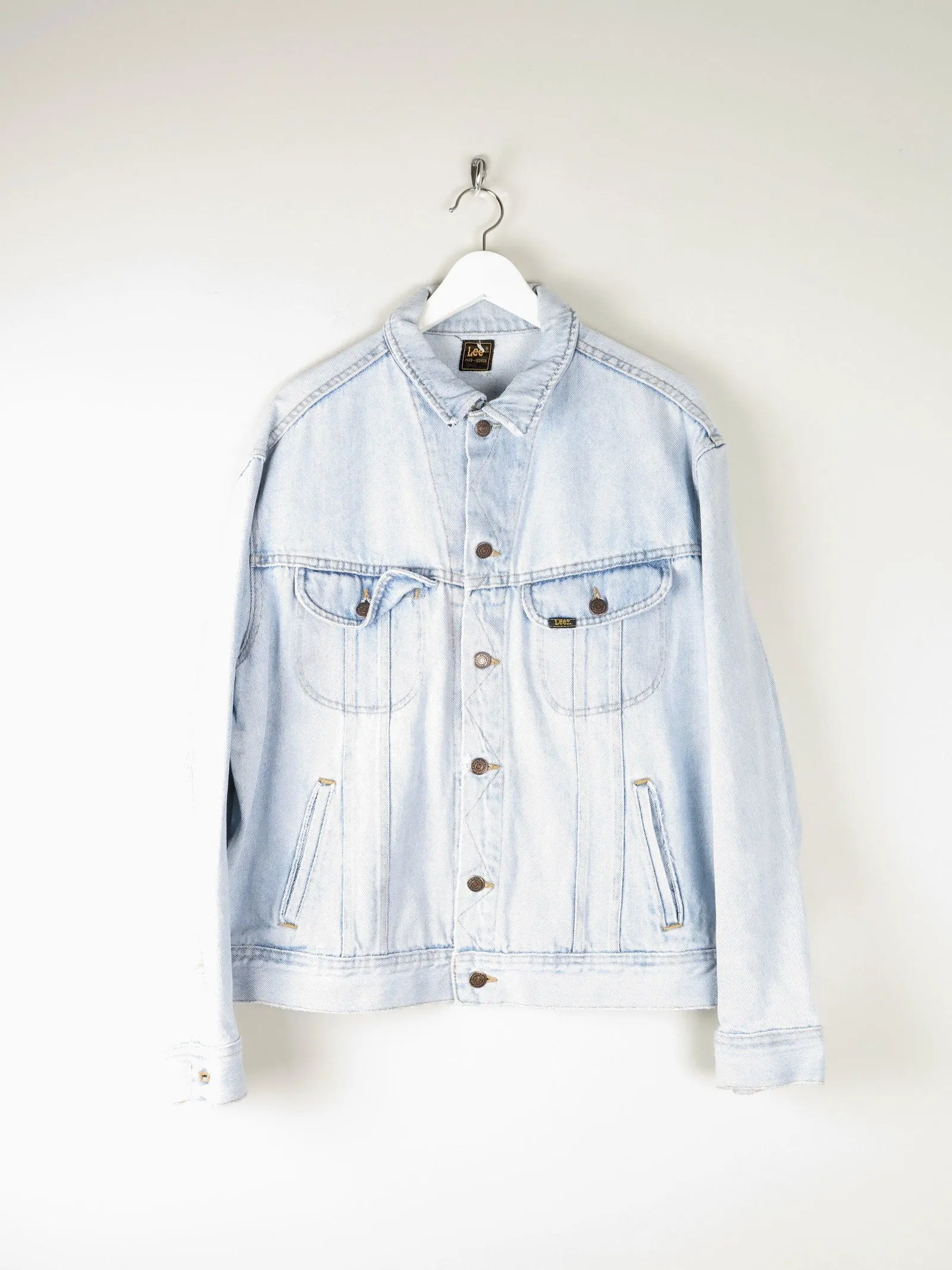 Men’s Lee Vintage Light Blue Denim Jacket M
