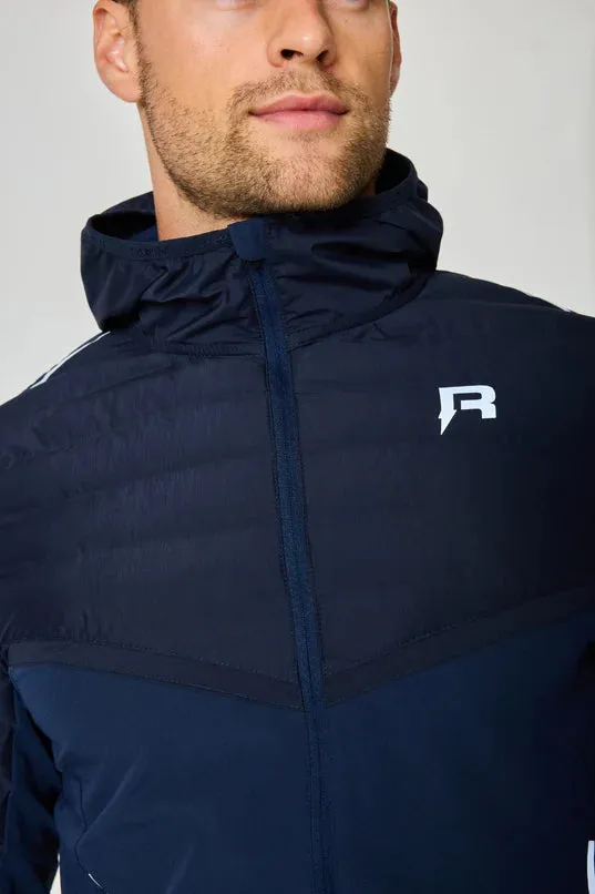 Men's Reprimo Dark Navy Cirrus Hybrid Jacket & Navy Clima Pant Tracksuit Set