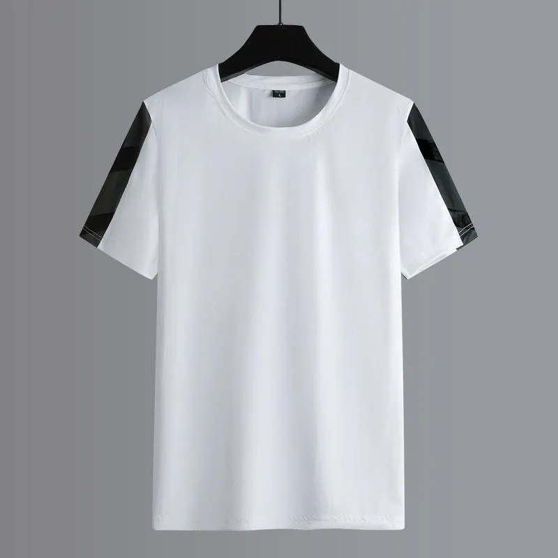 Men's Set Clothes 3 Pieces T Shirt Short Sleeve Solid Color Summer Sets | 1083