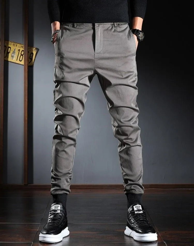 Men's Slim Fit Casual Korean Streetwear Pants