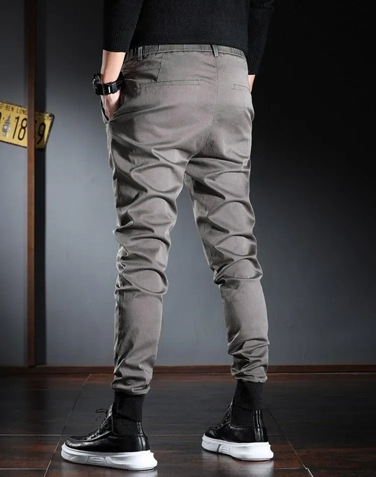 Men's Slim Fit Casual Korean Streetwear Pants