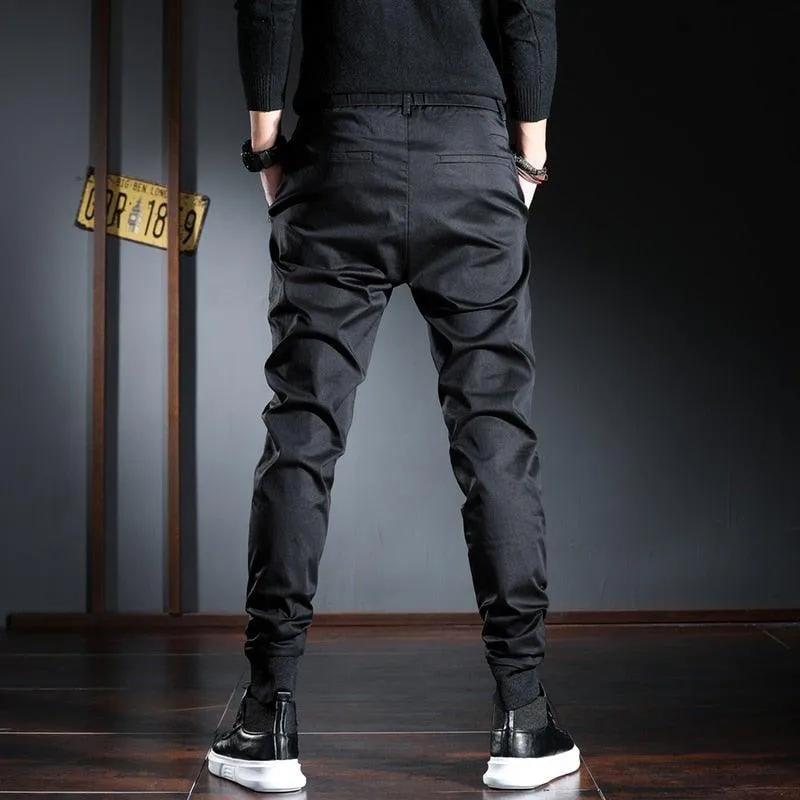 Men's Slim Fit Casual Korean Streetwear Pants
