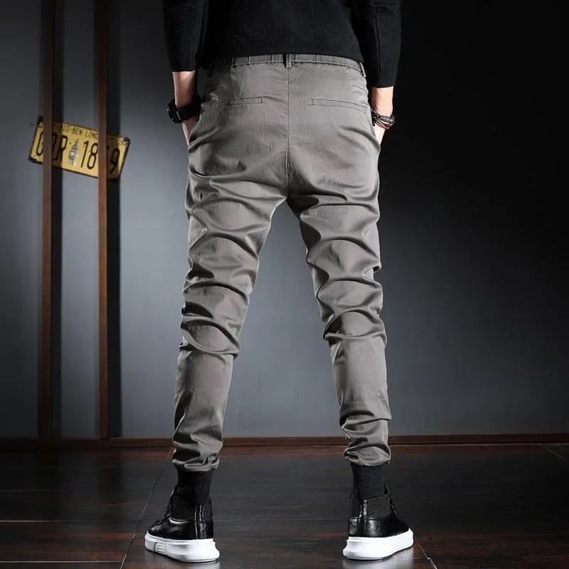 Men's Slim Fit Casual Korean Streetwear Pants