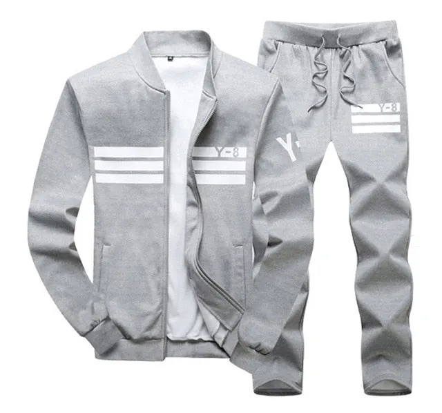 Men's Sportswear Set 2 Piece Casual Tracksuit