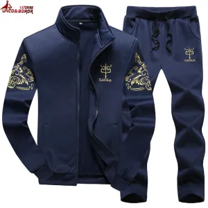 Men's Sportswear Set 2 Piece Casual Tracksuit