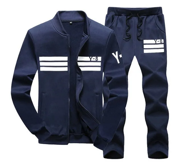 Men's Sportswear Set 2 Piece Casual Tracksuit