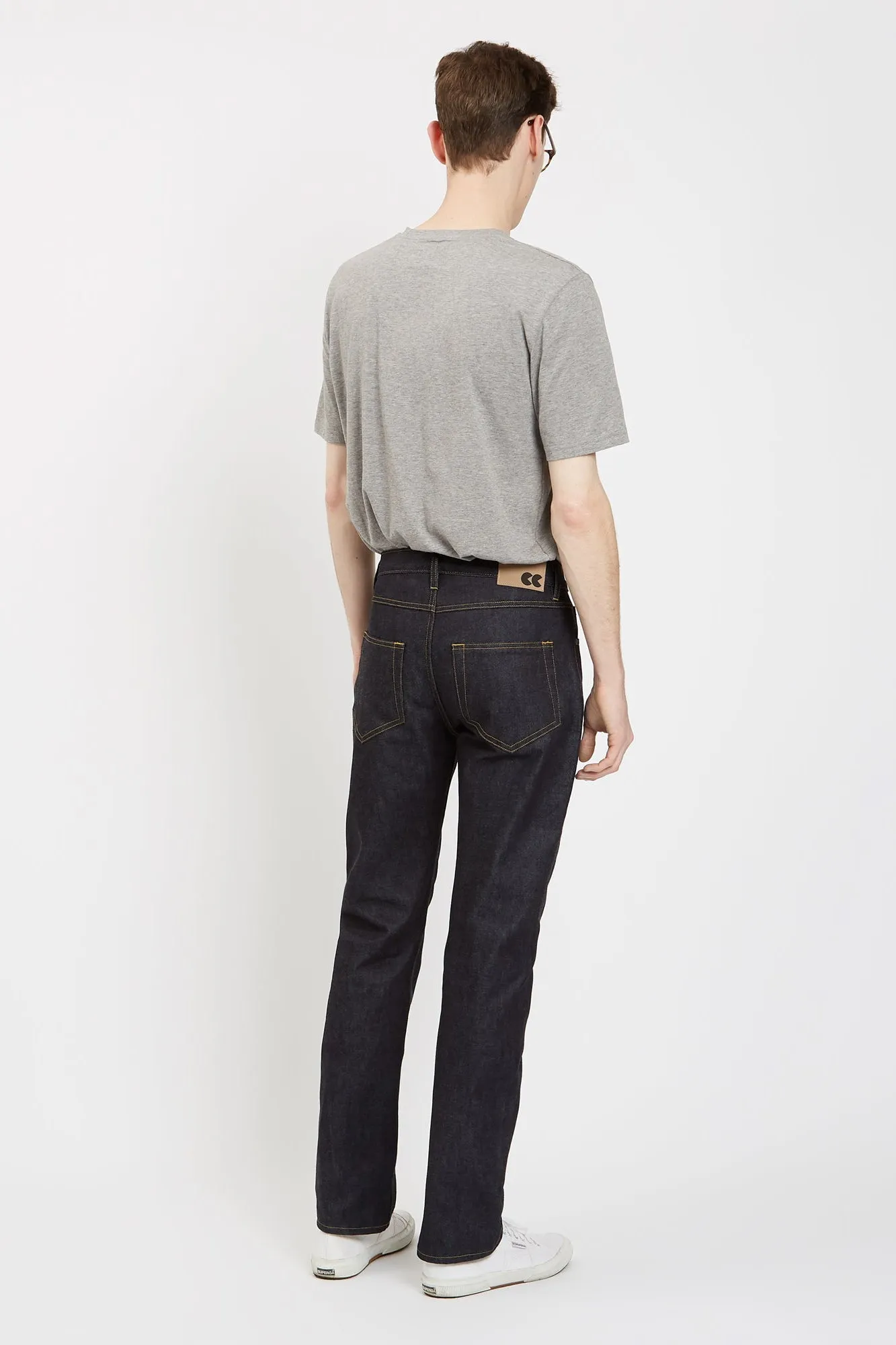 Mens Straight Cut Selvedge Jean Indigo