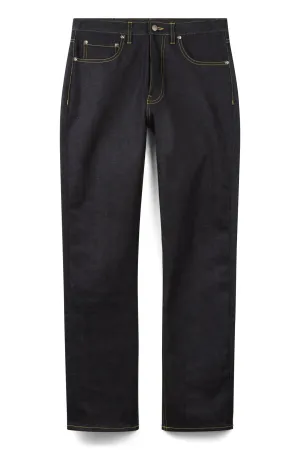 Mens Straight Cut Selvedge Jean Indigo