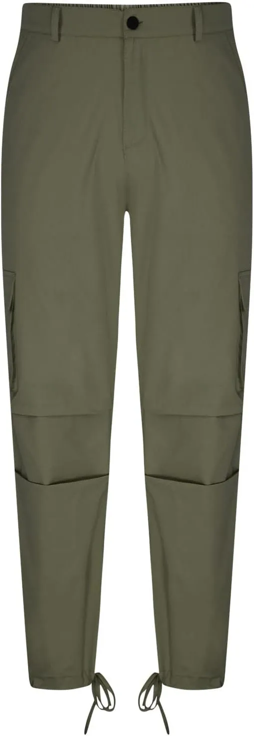 Mens Straight Leg Plain Long Leg Loose Fit Pants for Mens Cargo Workout Gym Running Summer Fall 2025 Fashion