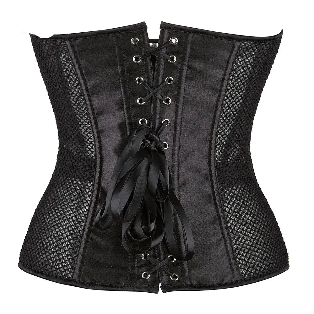 Mesh Breathable Overbust Corset