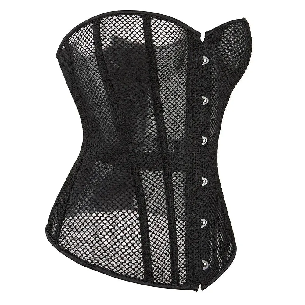 Mesh Breathable Overbust Corset