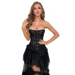 Mesh Breathable Overbust Corset