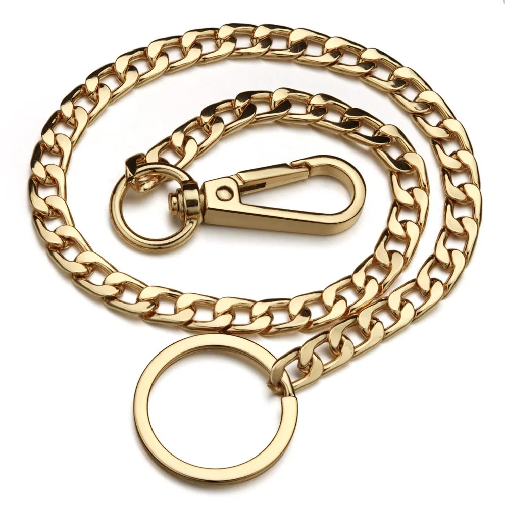 Metal Wallet Belt Chain - Black