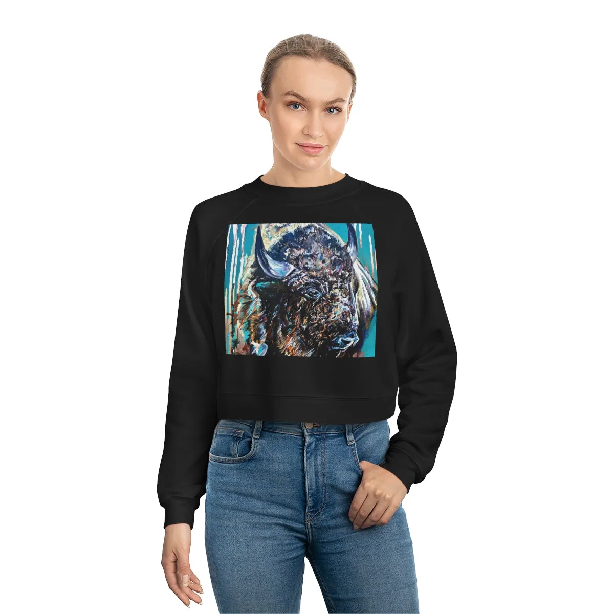 Minty Buffalo Fleece Pullover