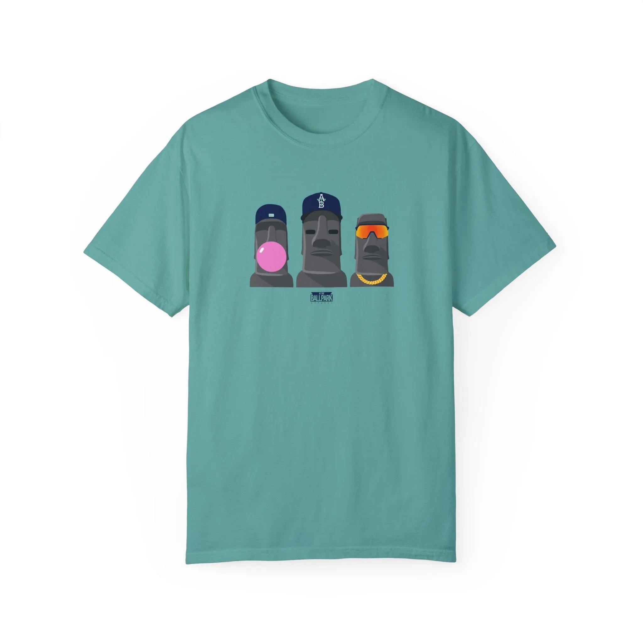 Mo'ai Mashers T-Shirt | At The Ballpark Apparel