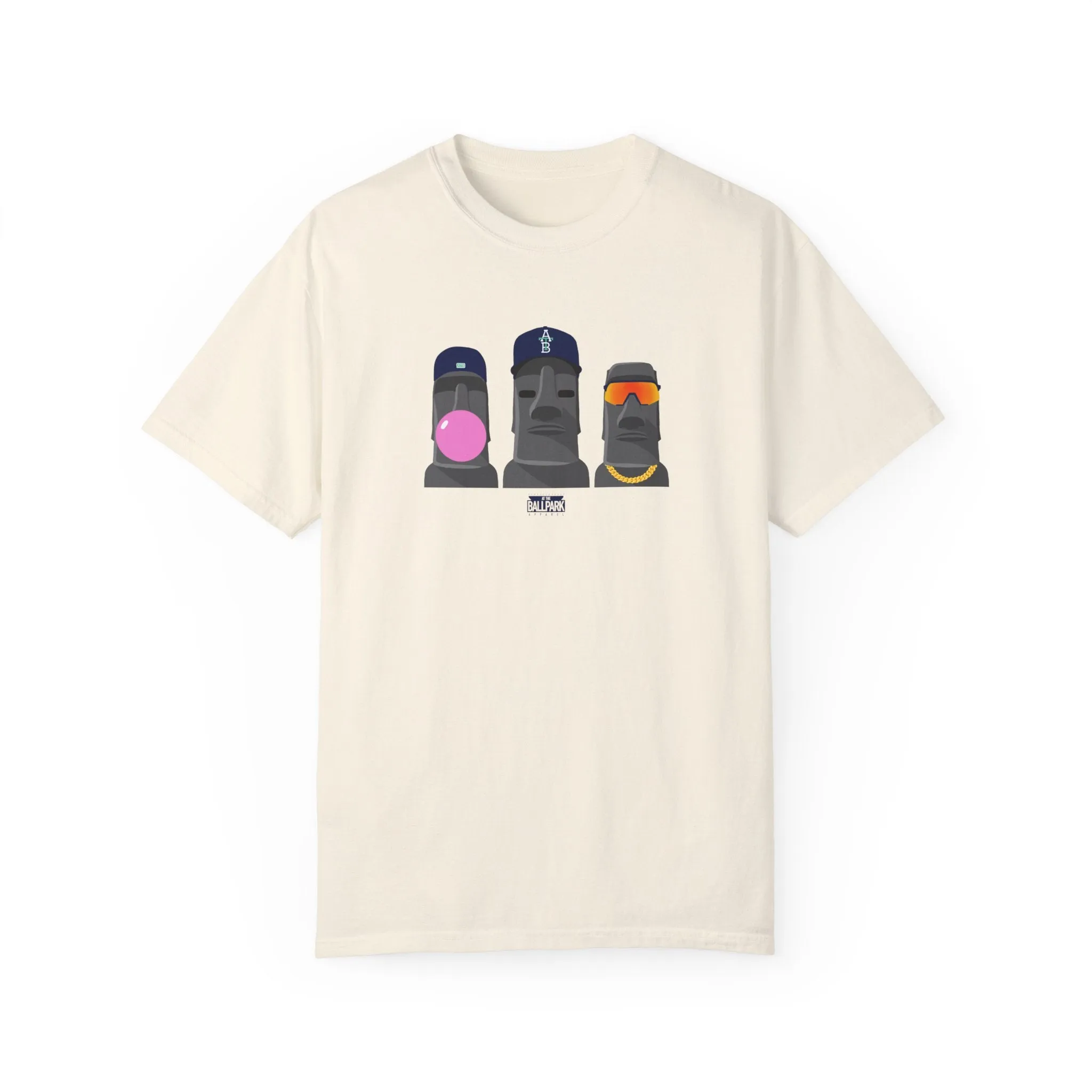 Mo'ai Mashers T-Shirt | At The Ballpark Apparel