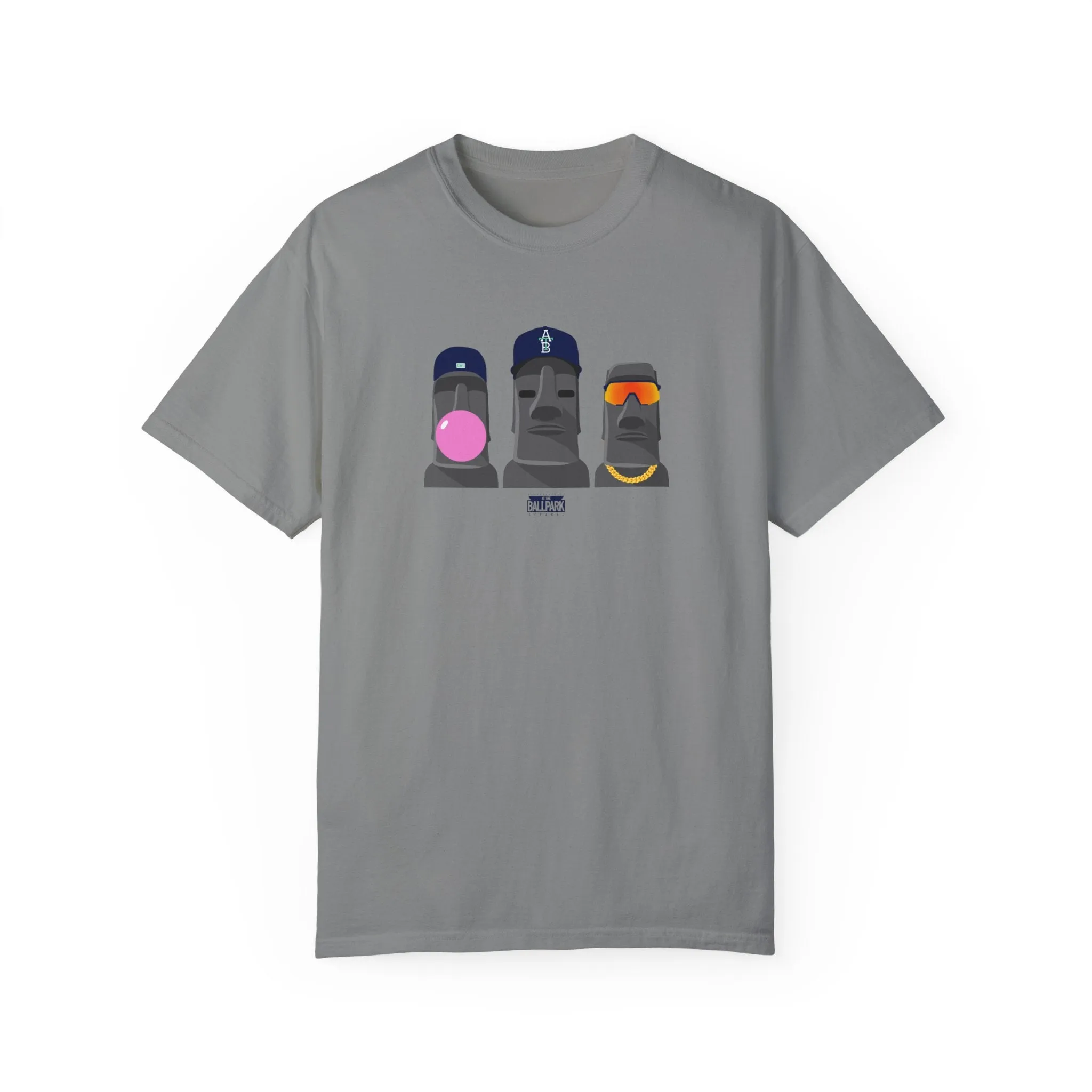 Mo'ai Mashers T-Shirt | At The Ballpark Apparel