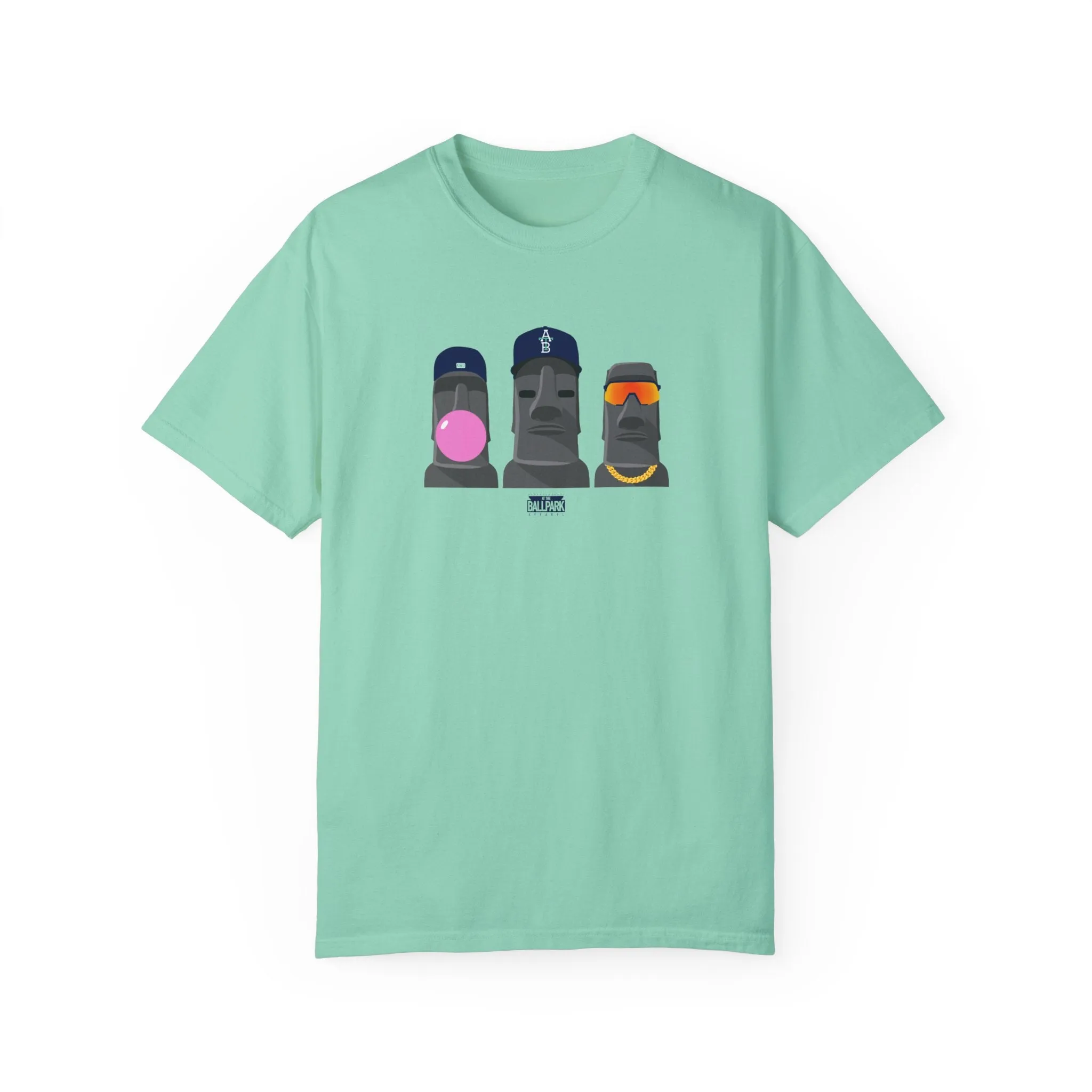 Mo'ai Mashers T-Shirt | At The Ballpark Apparel