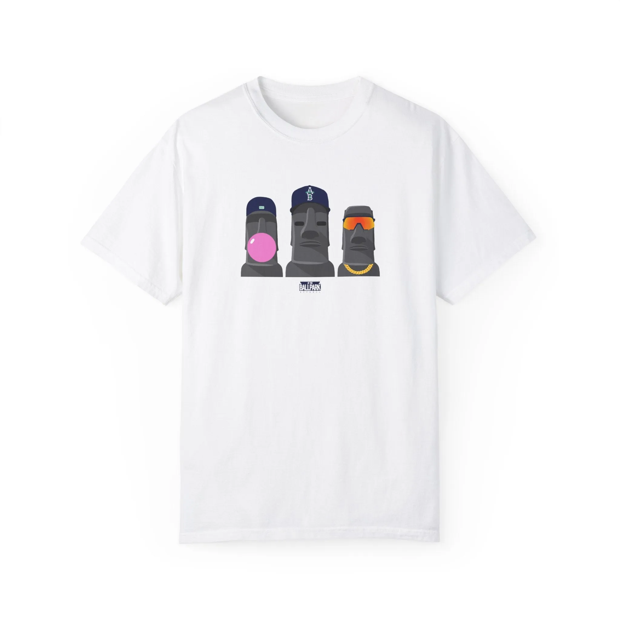 Mo'ai Mashers T-Shirt | At The Ballpark Apparel