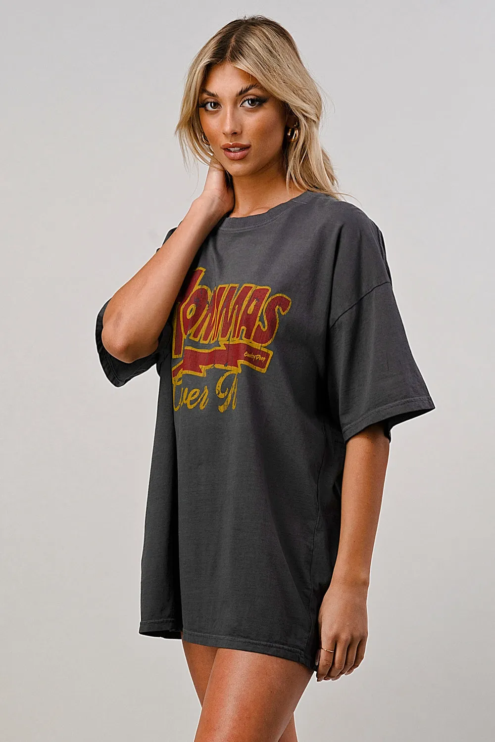 Momma's Over it 'OVERSIZED TEE