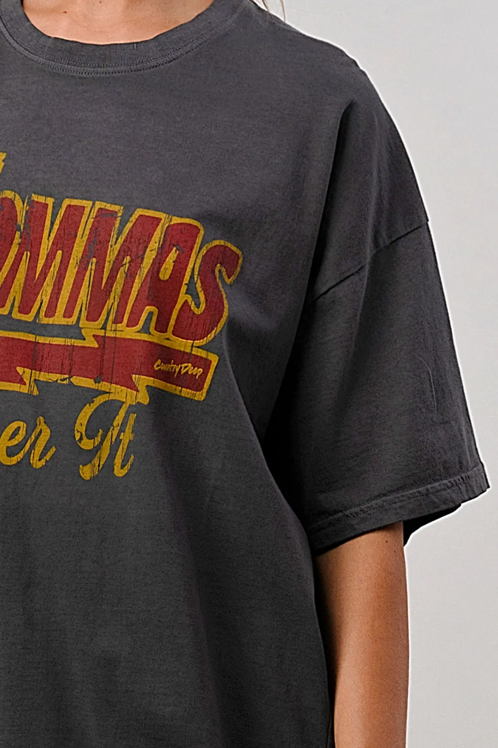 Momma's Over it 'OVERSIZED TEE