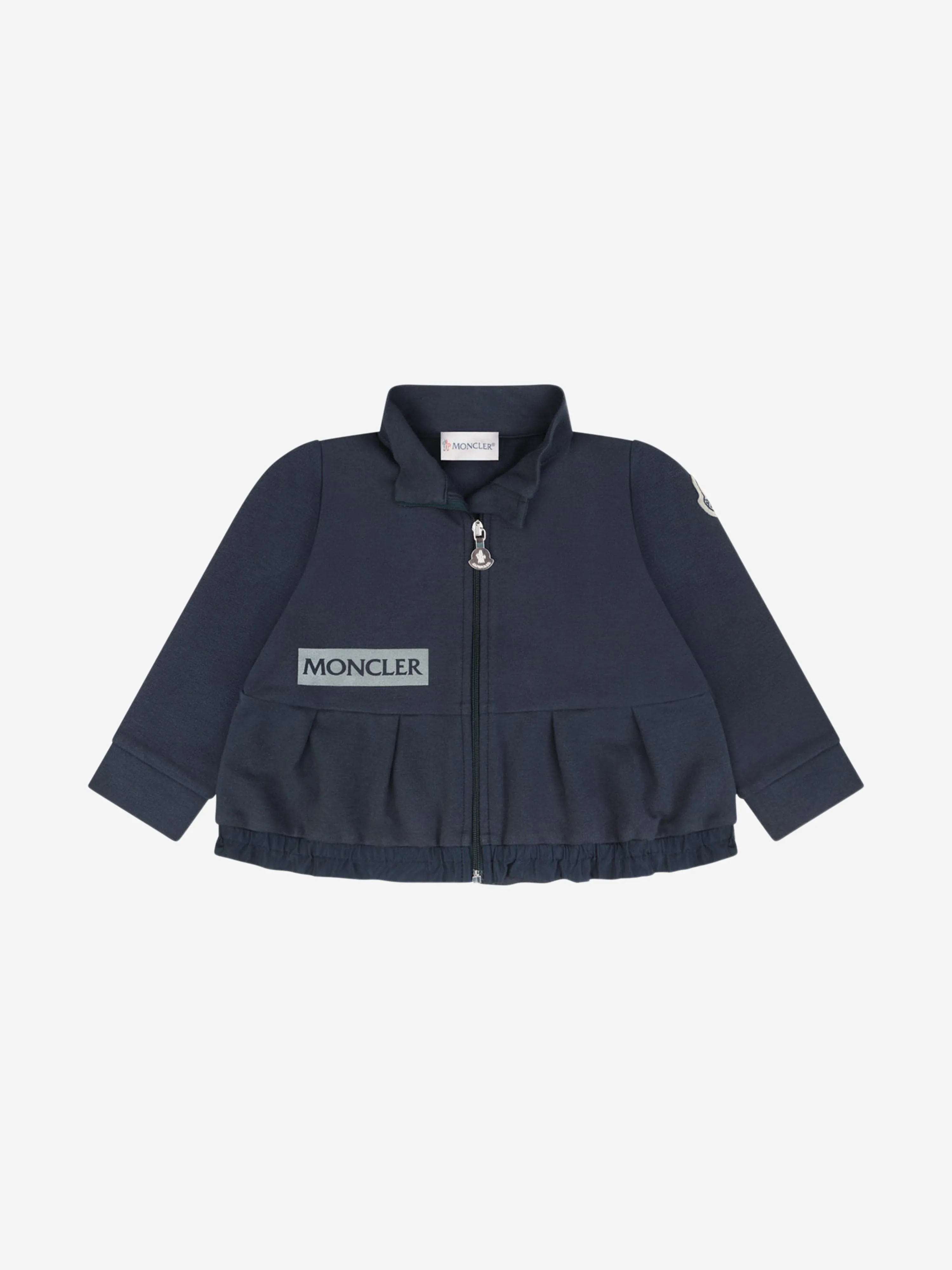 Moncler Enfant Baby Girls Blue Tracksuit