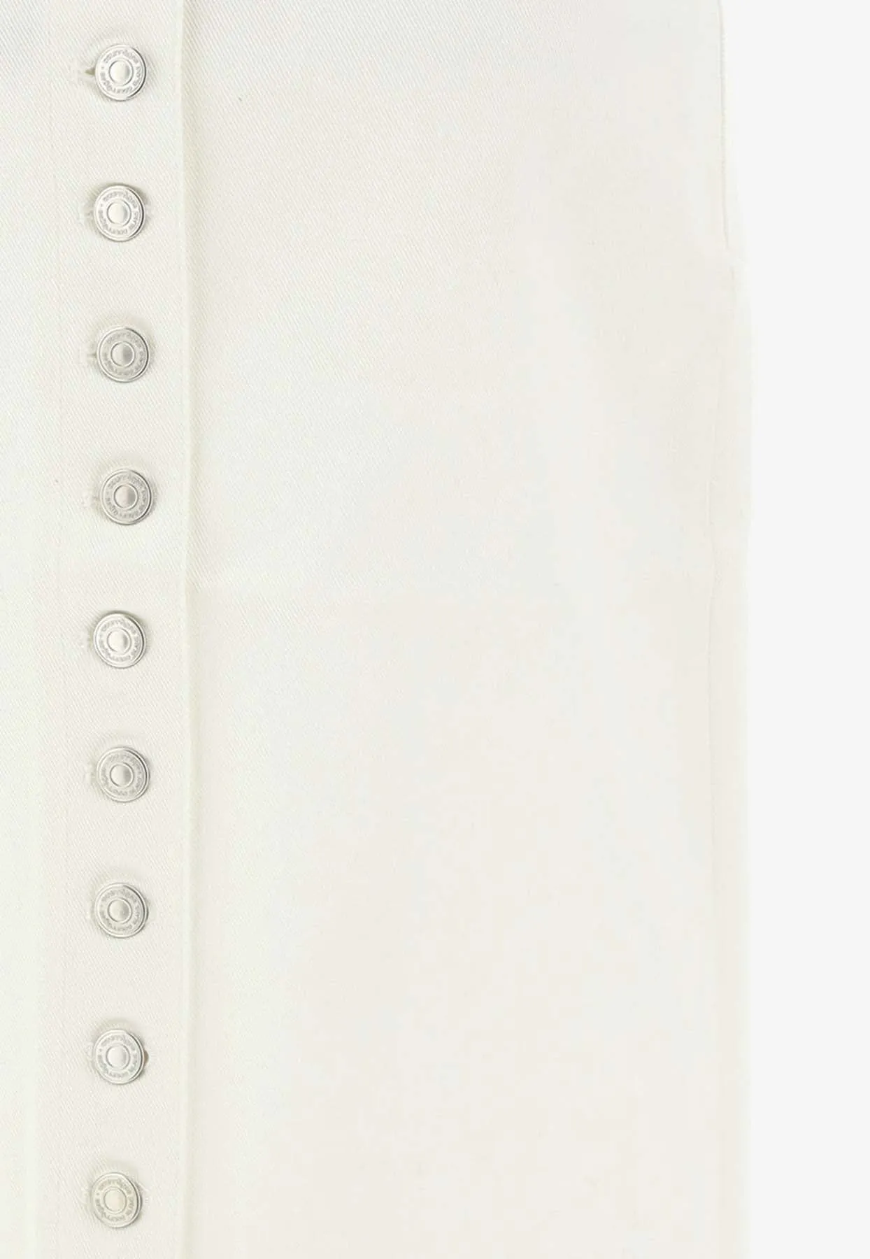 Multiflex Buttoned Denim Skirt