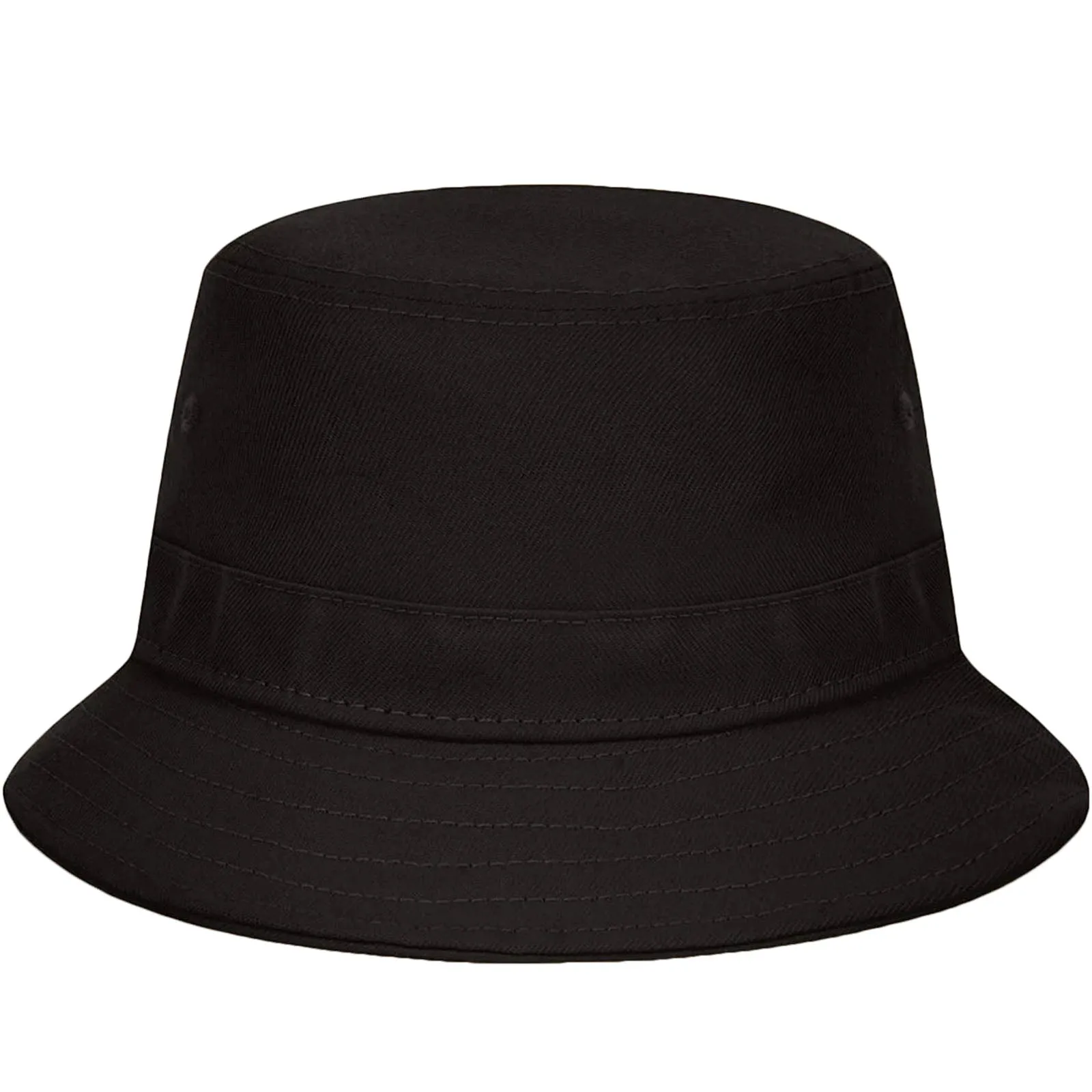 New Era Mens Essentials All Round Visor Bucket - Black - L