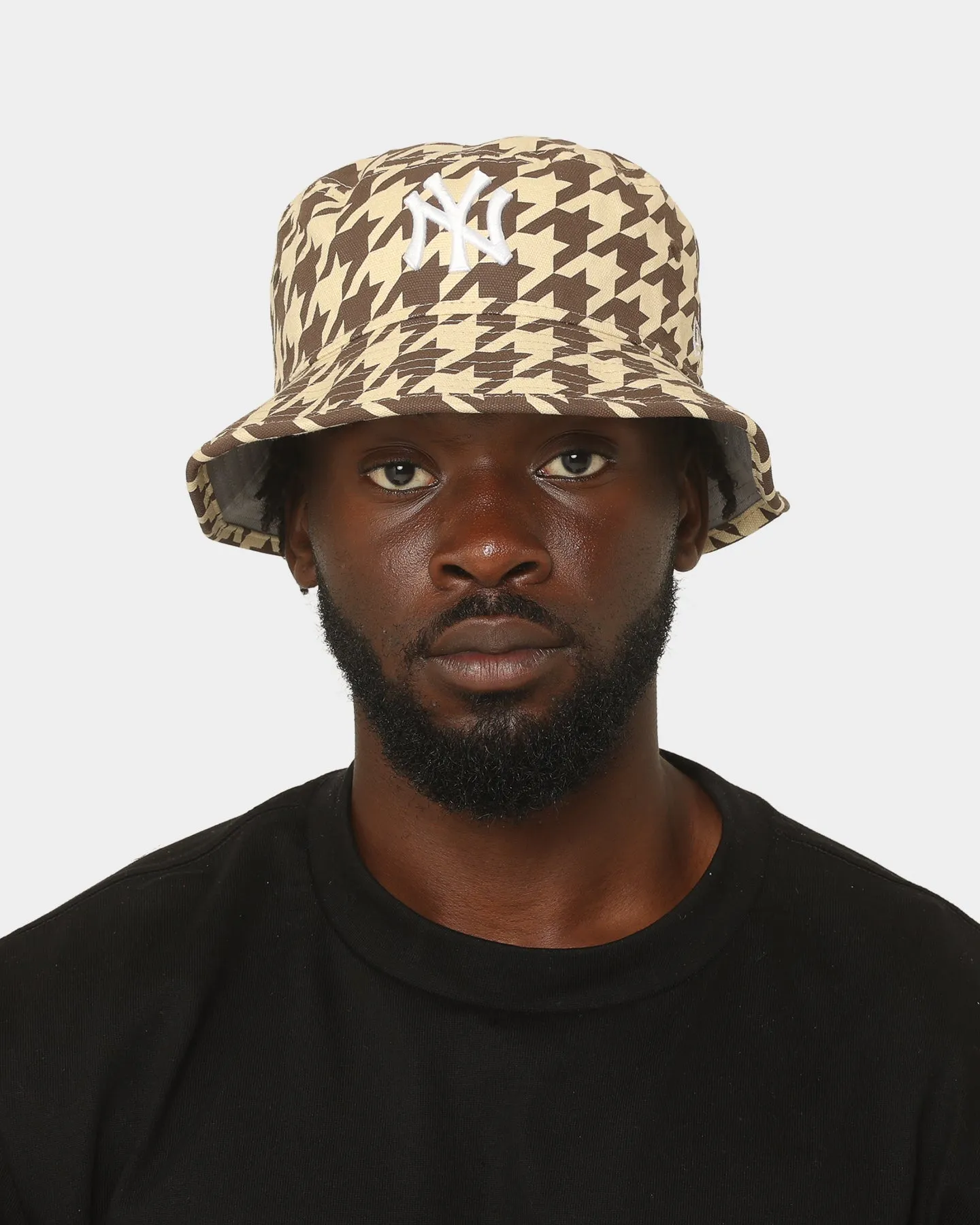 New Era New York Yankees 01 Bucket Hat Walnut