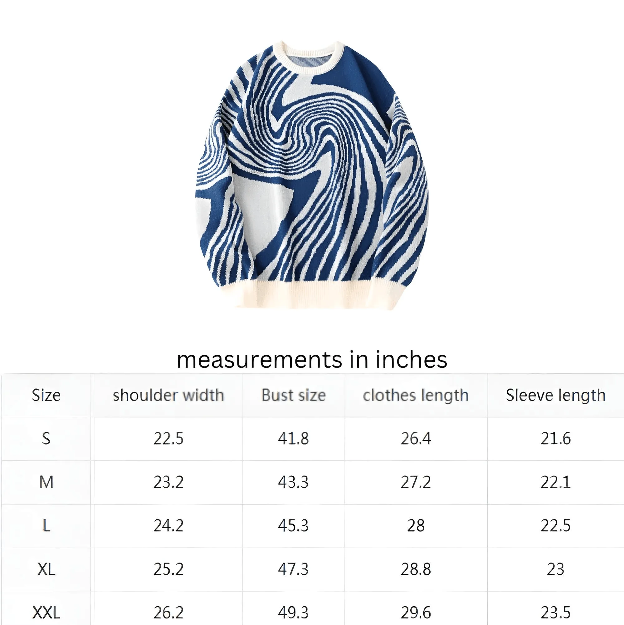 New Popular Maze Pattern Pullover Sweater Jacquard Casual Round Neck Contrast Color Knitted Men's Pullover Jumpers