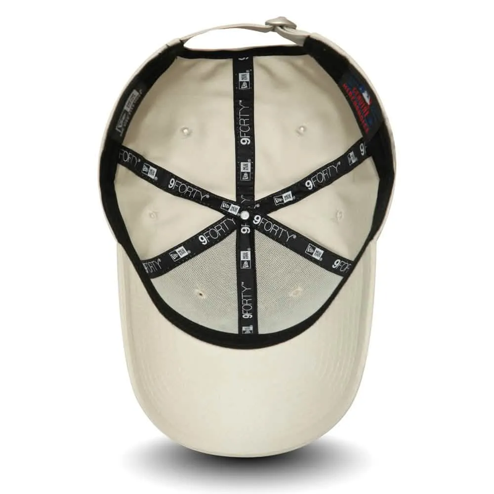 New York Yankees MLB 9Forty Cap Cremè Zwart