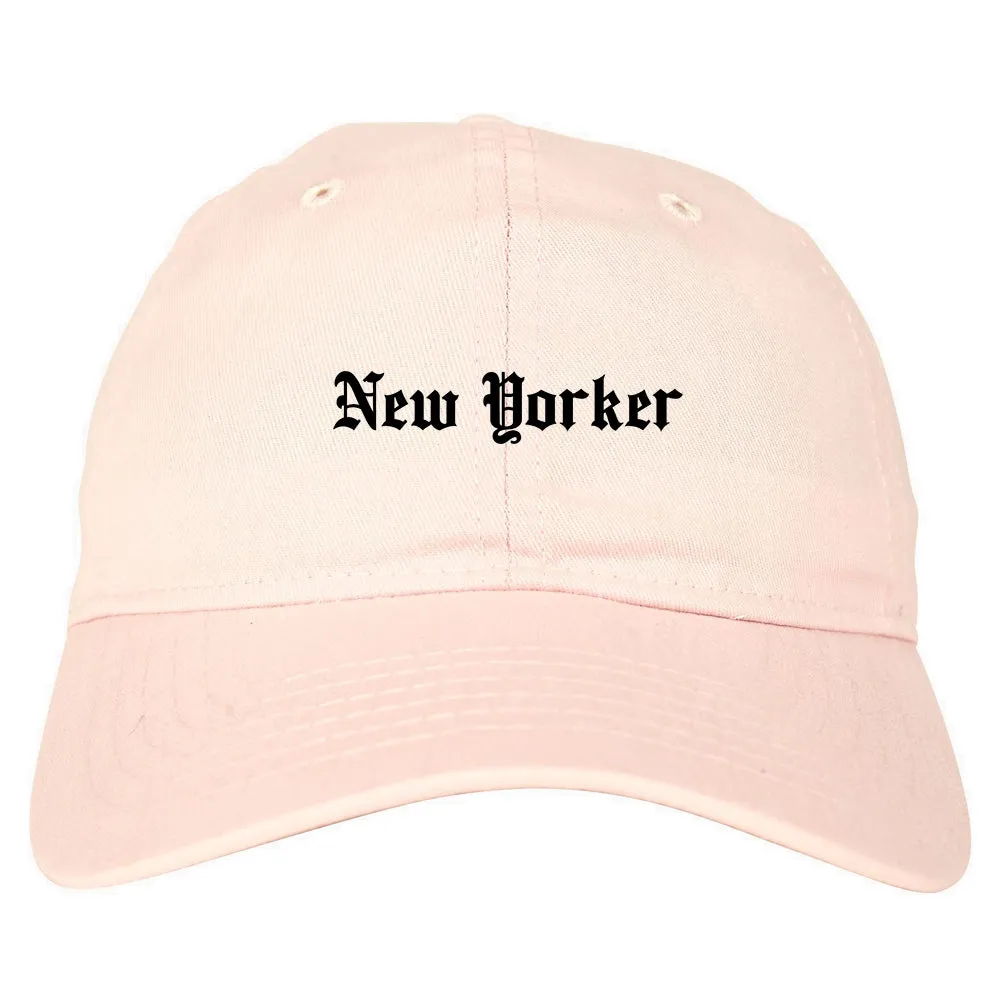New Yorker Old English Mens Dad Hat