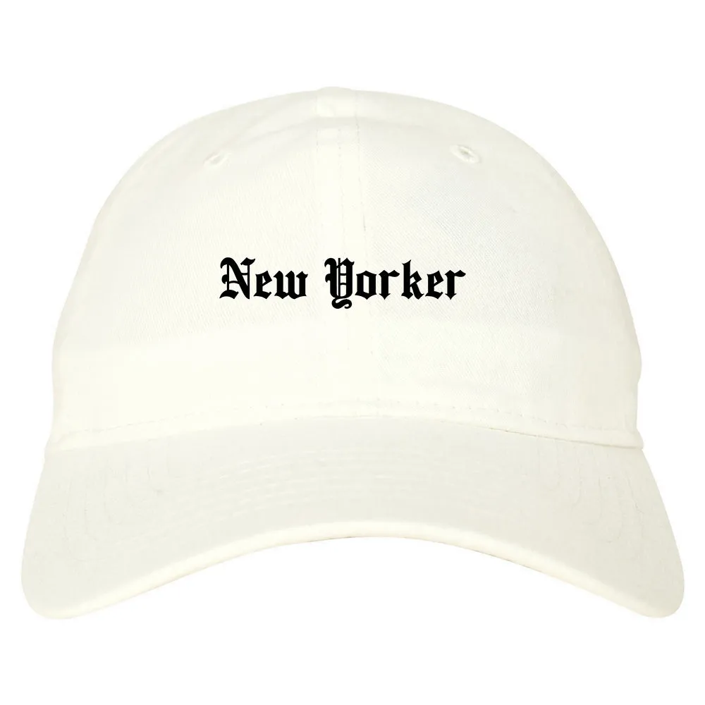 New Yorker Old English Mens Dad Hat