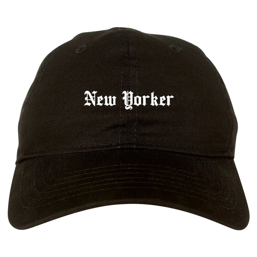 New Yorker Old English Mens Dad Hat