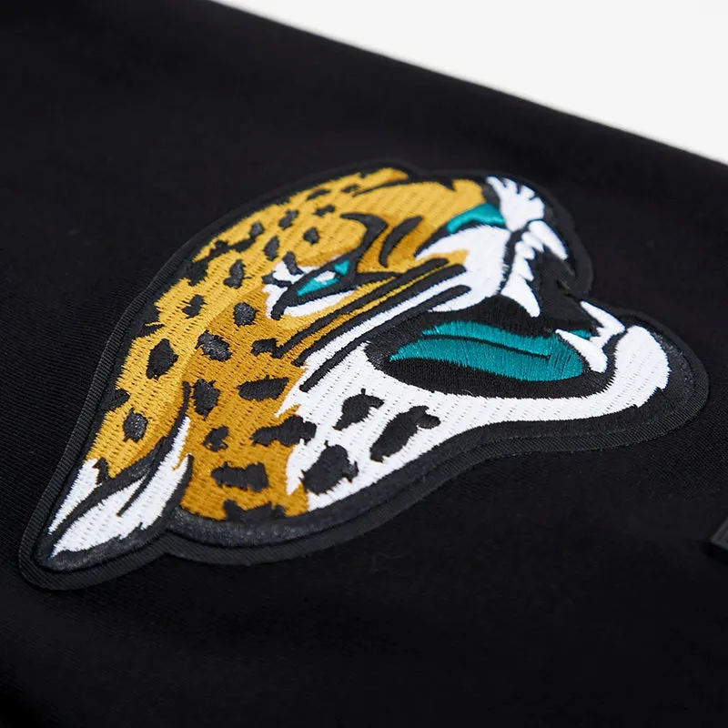 NFL JACKSONVILLE JAGUARS STACKED LOGO PRO TEAM MEN'S TEE (BLACK)