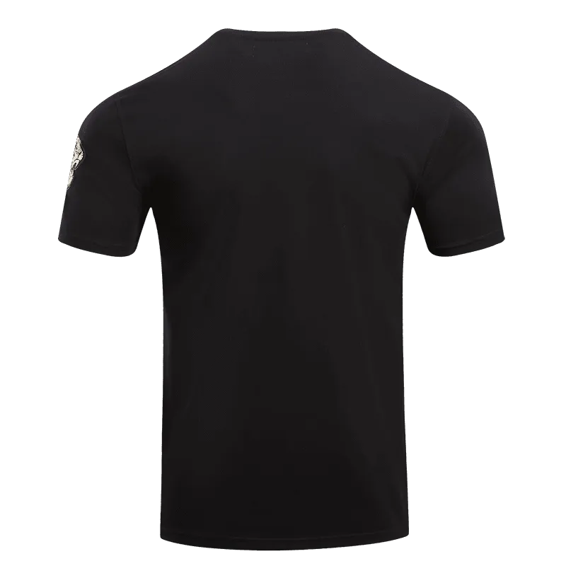NFL JACKSONVILLE JAGUARS STACKED LOGO PRO TEAM MEN'S TEE (BLACK)