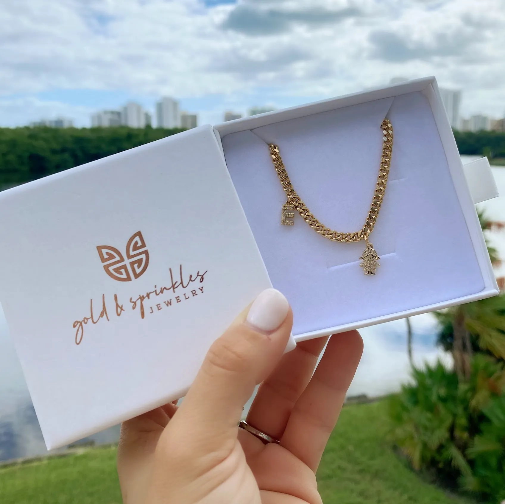 Nicosia Boy/Girl Initial Necklace