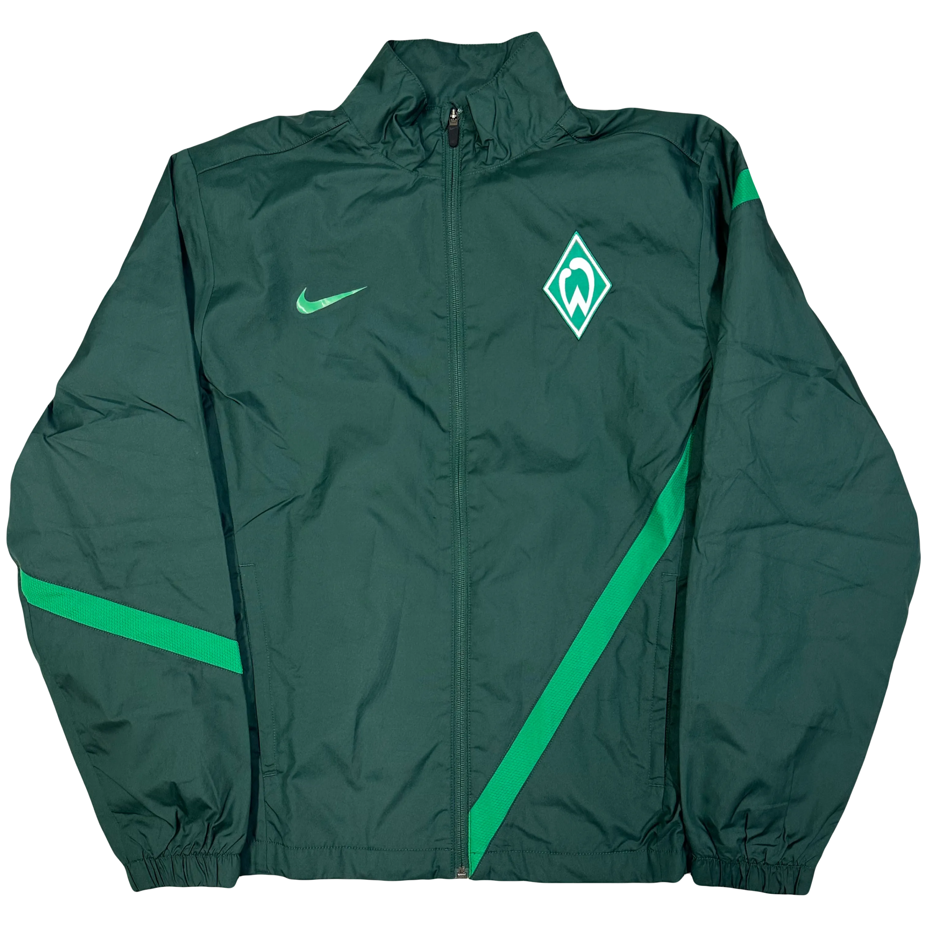 Nike Werder Bremen 2011/12 Tracksuit In Green ( L )