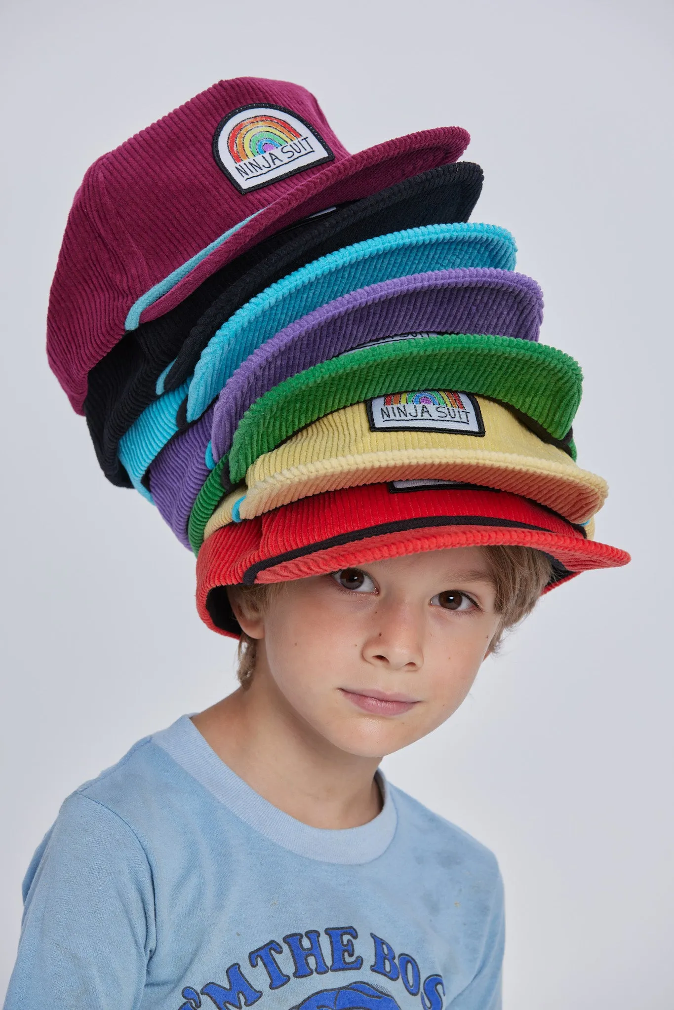 Ninja Rainbow Corduroy Cap - Sale