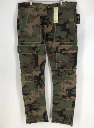 NWT Jordan Craig Men's Multicolor Martin Stacked Cargo Pants - Size 42