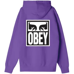 Obey felpa con cappuccio unisex Eyes Icon Premium 112843126 A607800 fiore della passione