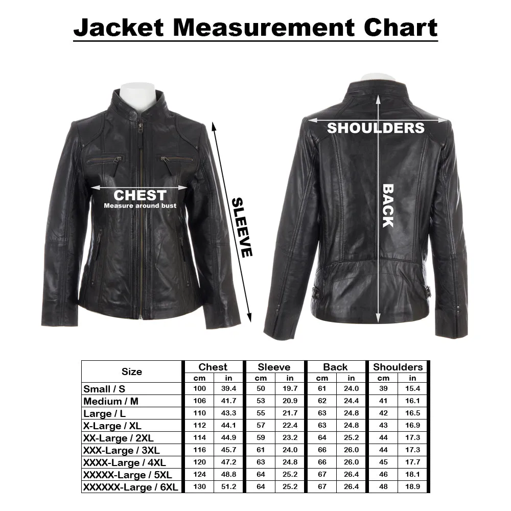 OBFQ Women's Biker Jacket - Timber