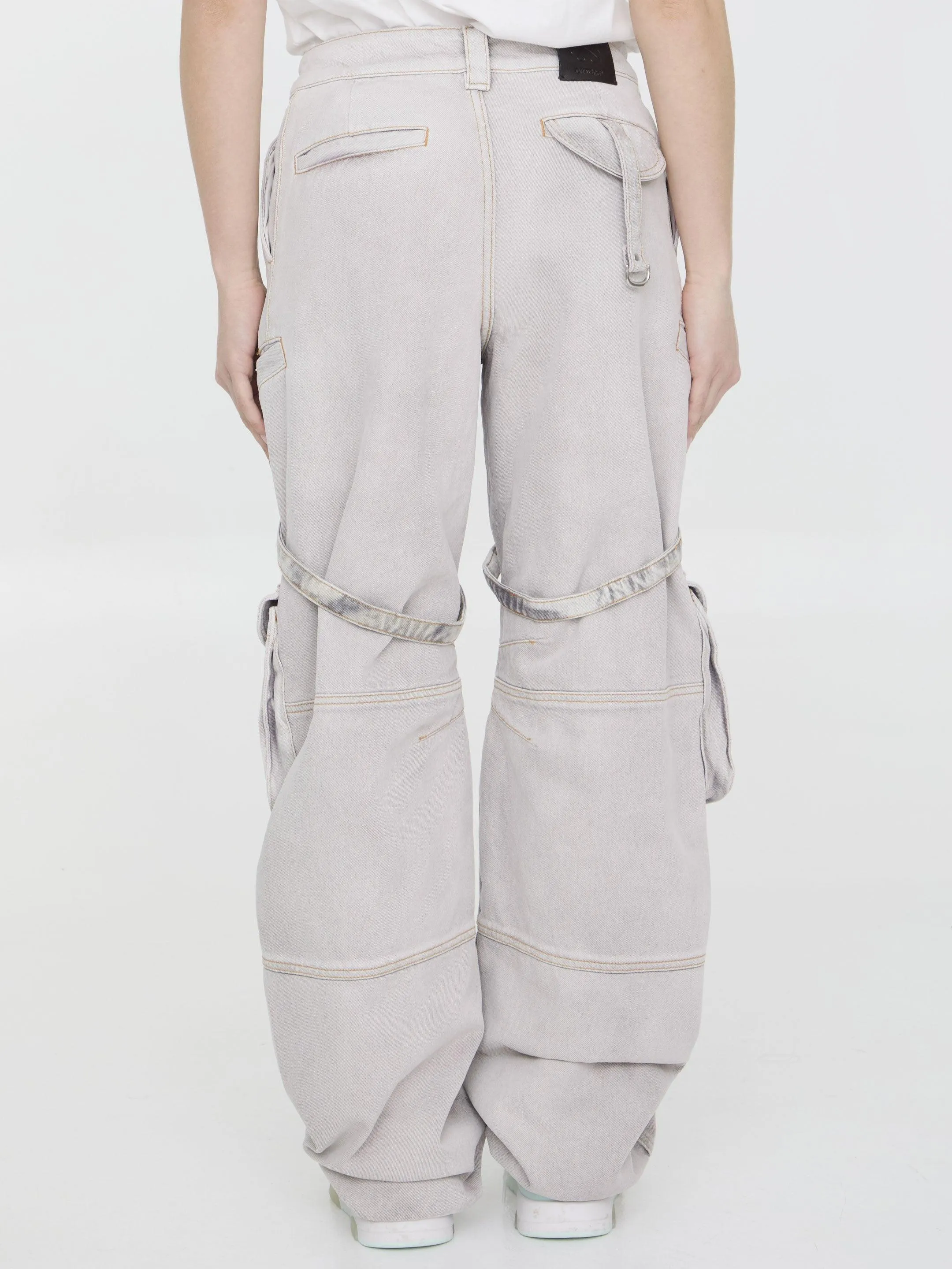 Off White Laundry Cargo Jeans